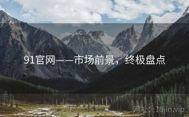91官网——市场前景，终极盘点