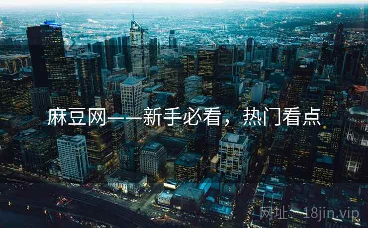 麻豆网——新手必看，热门看点